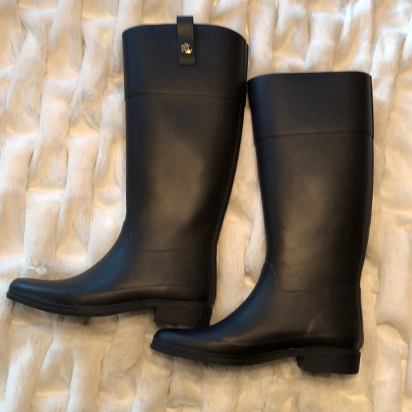 ralph lauren rubber boots